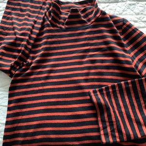 Madewell red and blue striped shirt, Size SMALL ❌SOLD❌